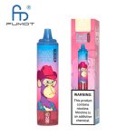 RandM Tornado 15000 vape featuring a cartoon ape wearing a red cowboy hat and blue shirt on a blue-to-pink gradient background